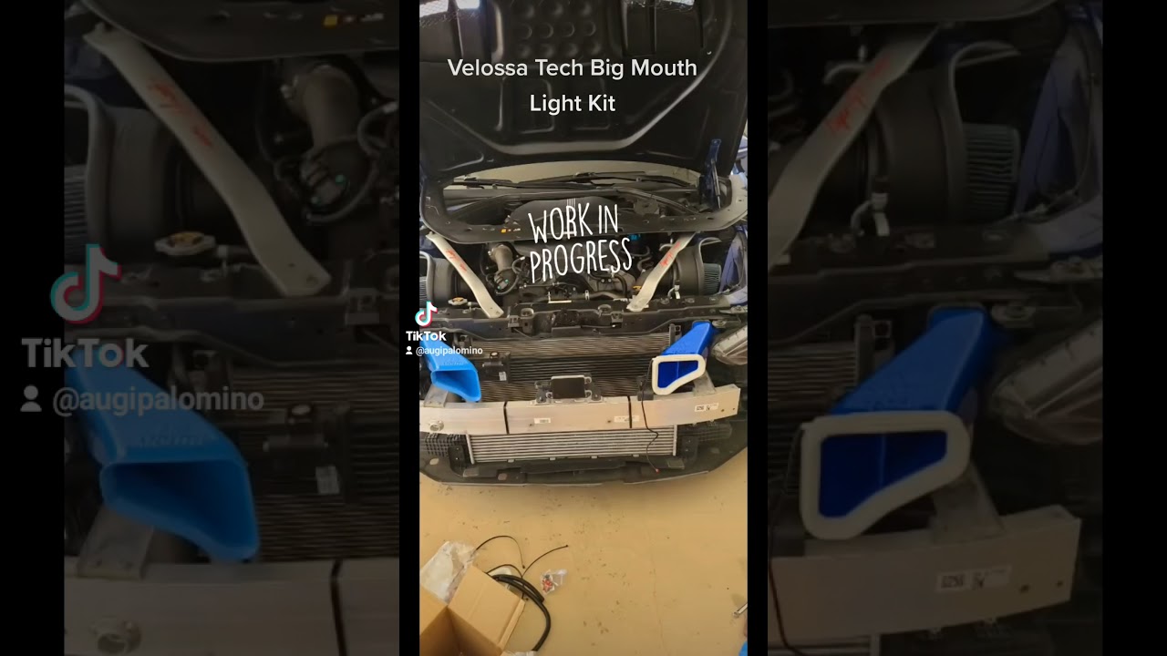 G70 with velossa tech big mouth light kit