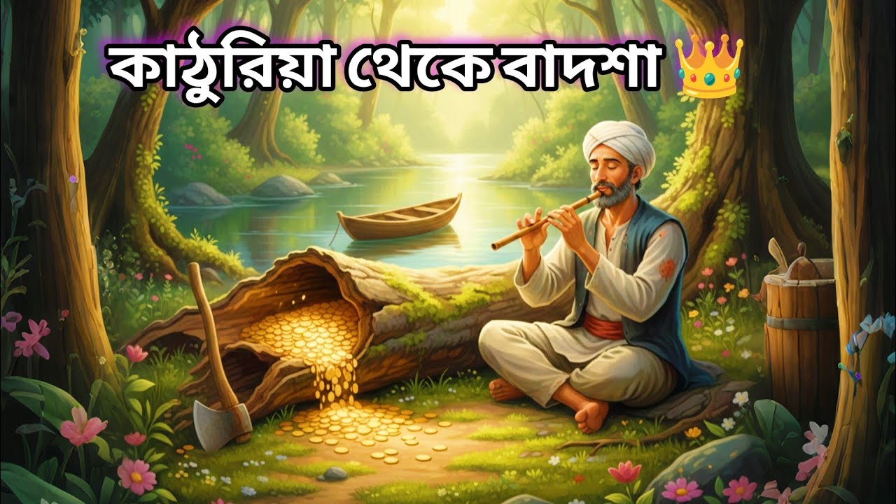 গরিব কাঠুরিয়া থেকে বাদশা | শিক্ষণীয় বাংলা নৈতিক গল্প | Moral Story Bangla