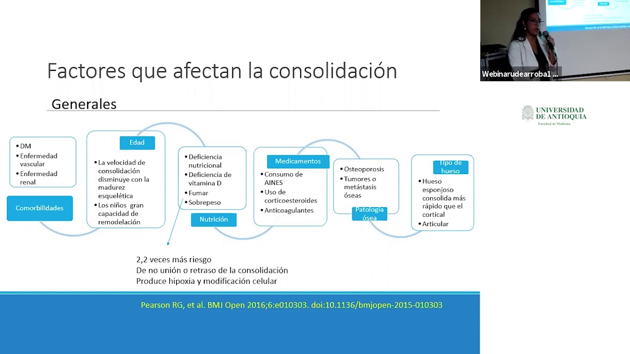 Trastornos de la consolidación NO unión ósea   Daniela Orrego Bustamante