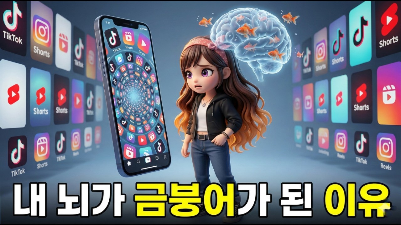 쇼츠만 보던 뇌가 썩어가는 진짜 이유