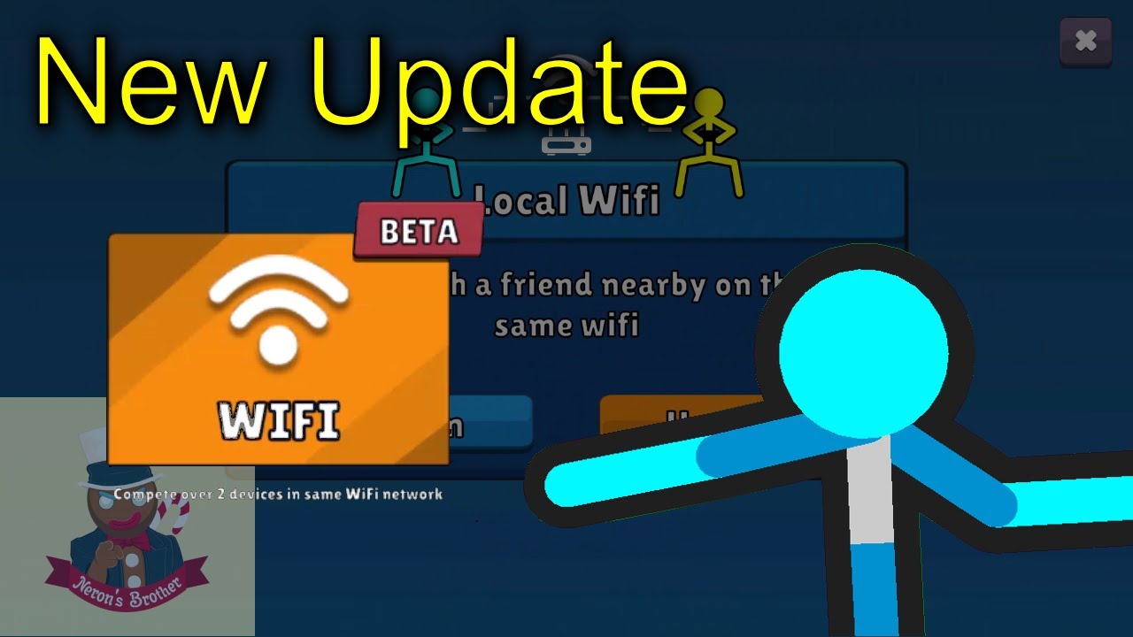 Wi-Fi Multiplayer UPDATE OUT! - Supreme Duelist Stickman