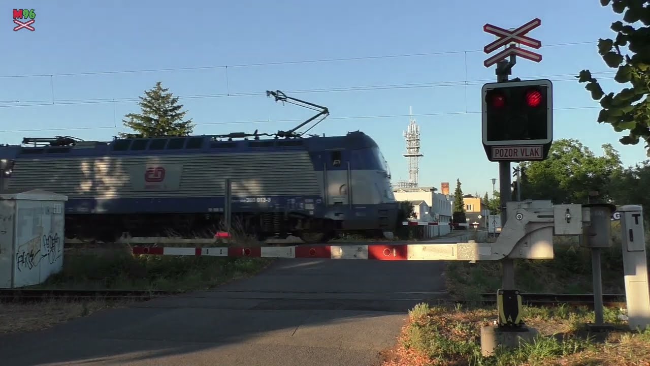 Železniční přejezd České Budějovice-Nemanice #3 [P1128] - 15.7.2023 / Czech railroad crossing
