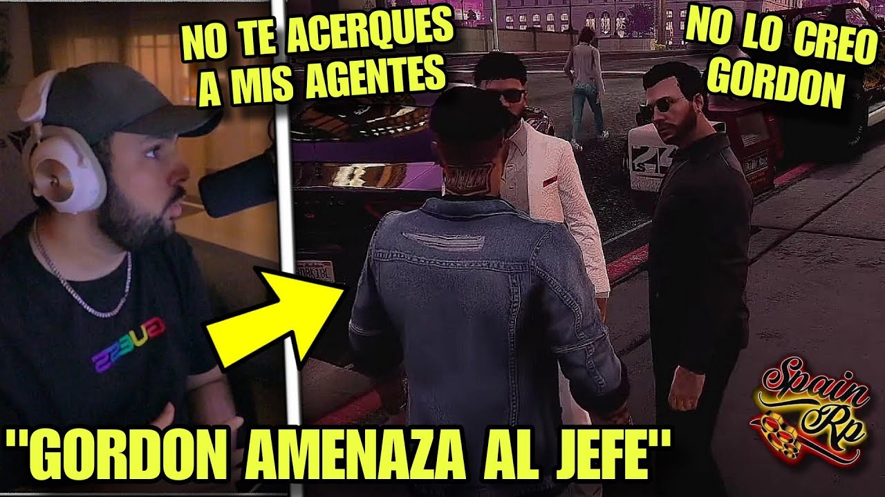GORDON (ByGvbs) PROHÍBE A HARRY (NEXXUZ) LIGAR CON TODAS SUS AGENTES POLICIALES Y LO AMENAZA 😮😱