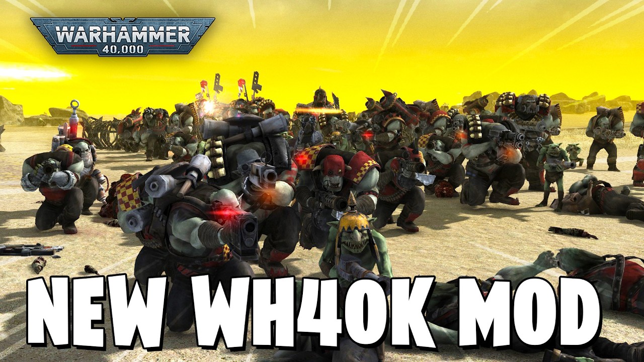 Новый мод для Warhammer 40K добавляет орков, космических десантников и тиранидов?!