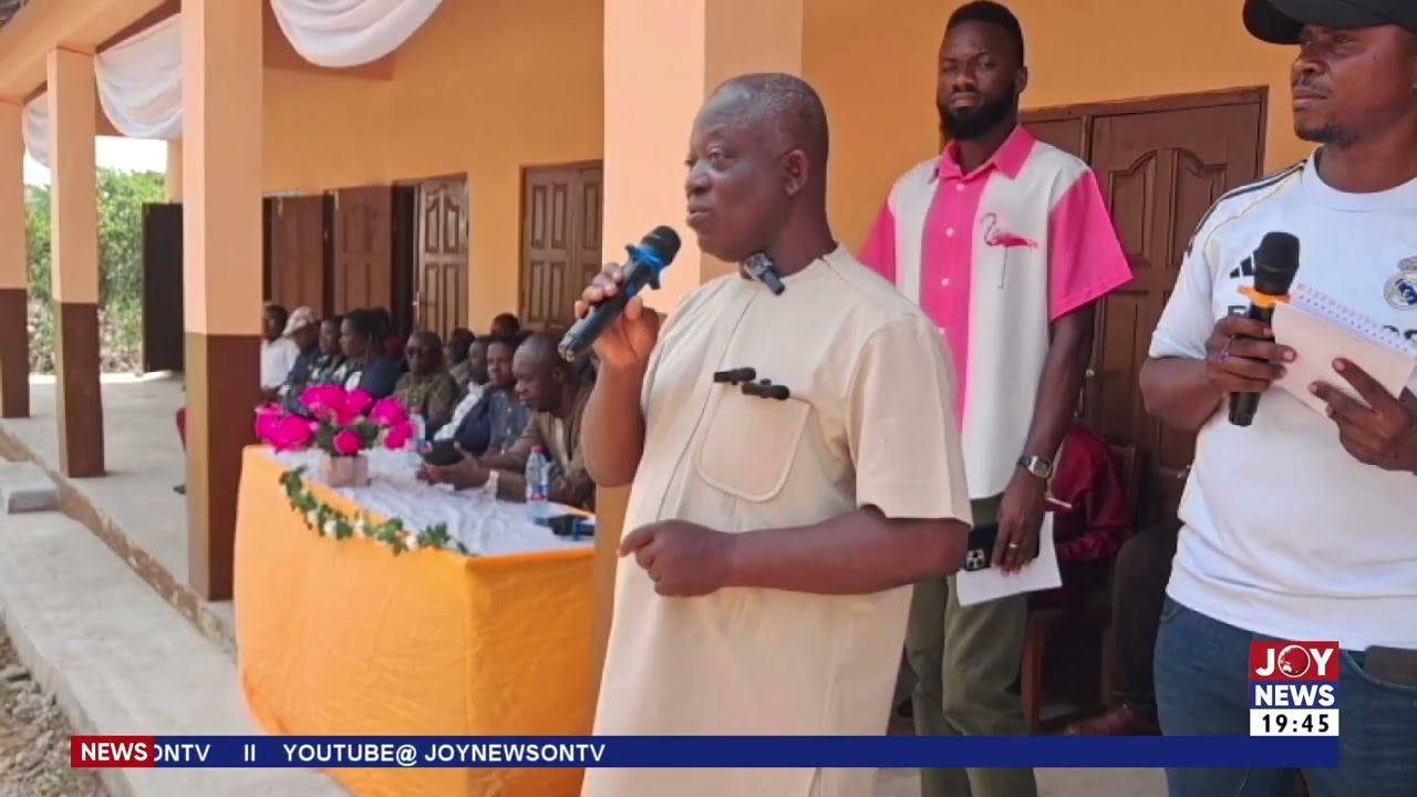 JoyNews Gets Results:Nipahiamoa D/A Basic School receives 3-unit classroom block and 6-seater toilet