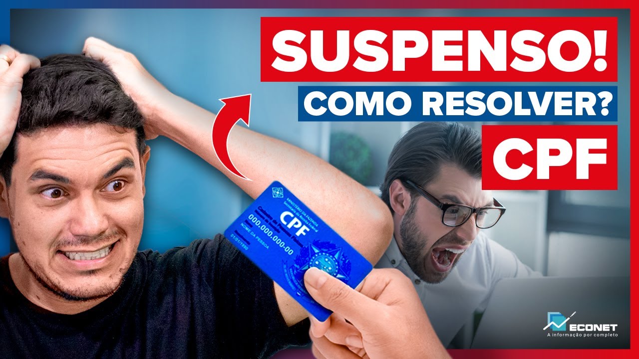 CPF PENDENTE DE REGULARIZAÇÃO OU SUSPENSO | VEJA COMO RESOLVER DE FORMA ONLINE E GRATUITA