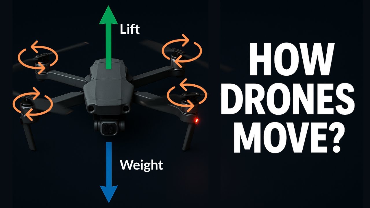How Drones Fly and Maneuver &ndash; Basic Physics Explained