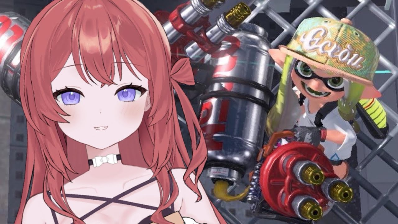 🔴【 #スプラ3  】ハイドラ担いでバンカラマッチ( #新人vtuber 】