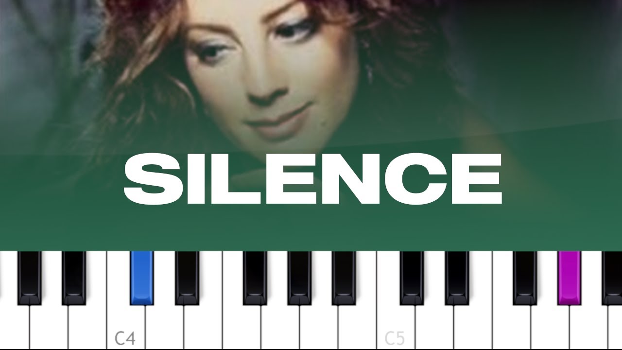 Delerium, Sarah McLachlan - Silence (Tiësto Remix)  (piano tutorial)