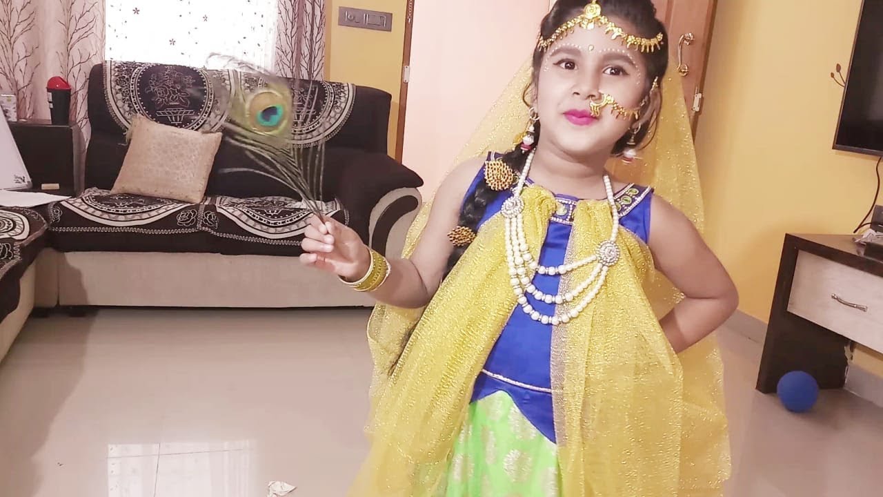 ರಾಧ l ಡ್ರೆಸ್ ಹಾಗು ಮೇಕಪ್ ಮಾಡುವ ವಿಧಾನ l kannada l ಕನ್ನಡ l vlog