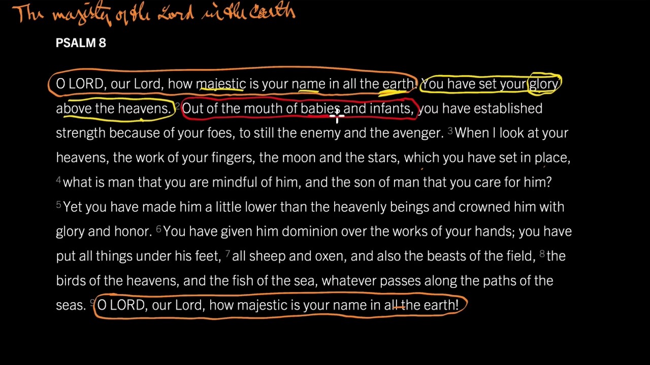 God Wages War Through Our Weakness: Psalm 8, Part 1