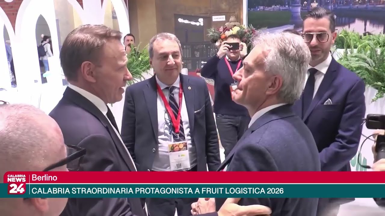 Berlino - CALABRIA STRAORDINARIA PROTAGONISTA A FRUIT LOGISTICA 2026