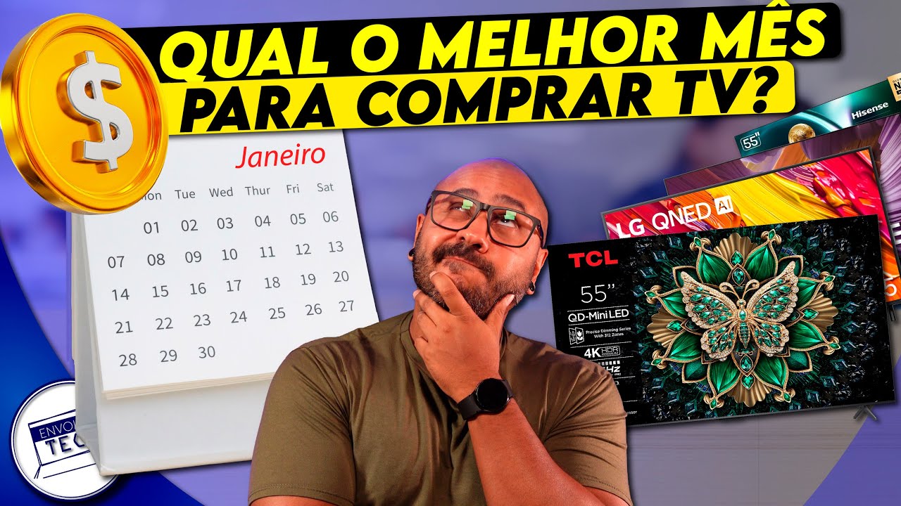 Qual o mês mais BARATO para COMPRAR TVS? Respondendo Inscritos