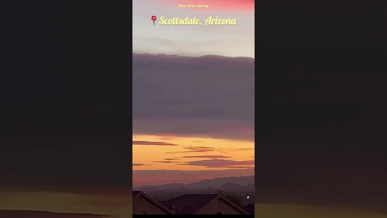 Why do Arizonians need Aurora Borealis when we get to enjoy this display. ❤️🌇❤️