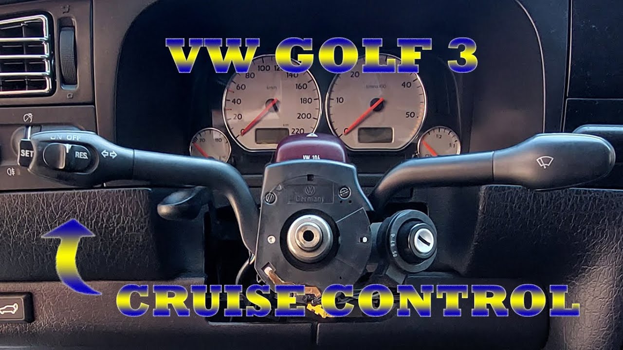 How To Instal Cruise Control (Tempomat) On Volkswagen Golf 3