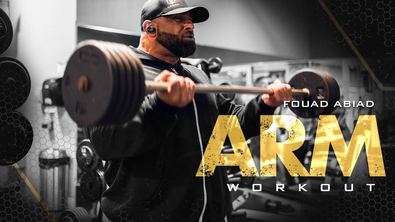 Fouad Abiad's Arm Workout | 3 Supersets to Supercharge Arm Growth + Detailed Training Tips