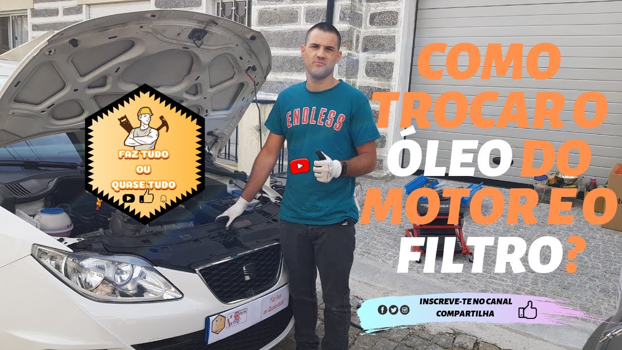 Como Trocar o óleo do motor e o filtro?? seat ibiza 6j5