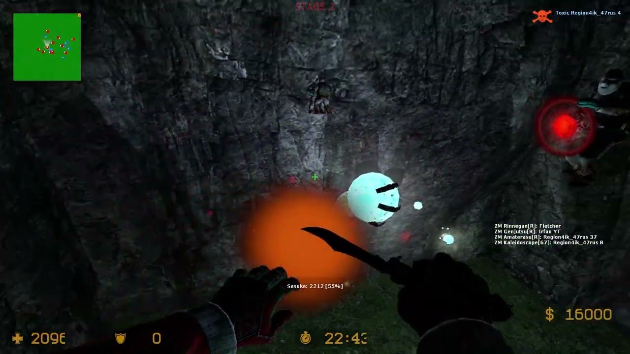 Counter Strike Source : Zombie Plague/Escape Gameplay 1 Hour