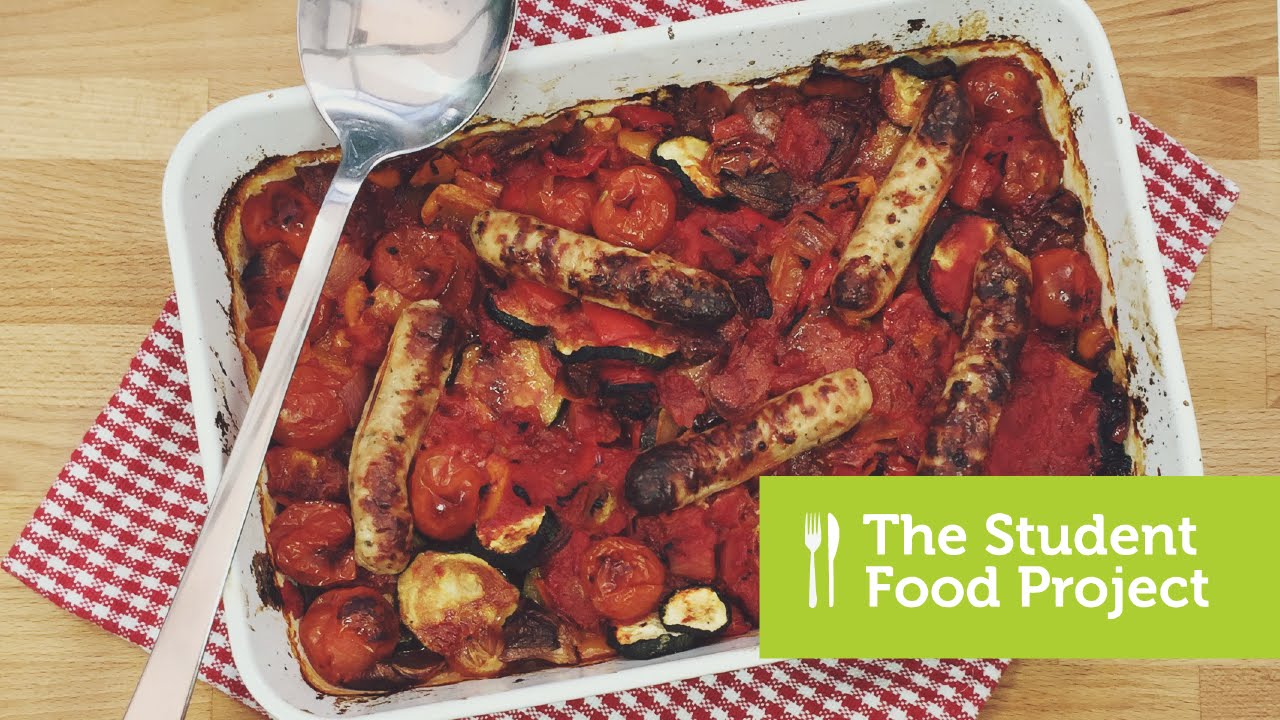 Sausage Ratatouille Casserole | The Student Food Project
