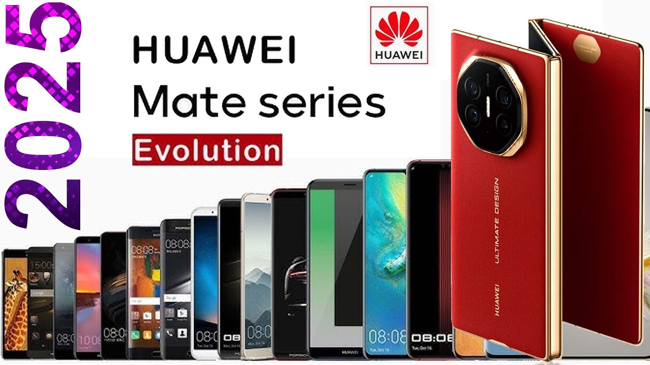 Huawei Mate Series Evolution 2013-2025