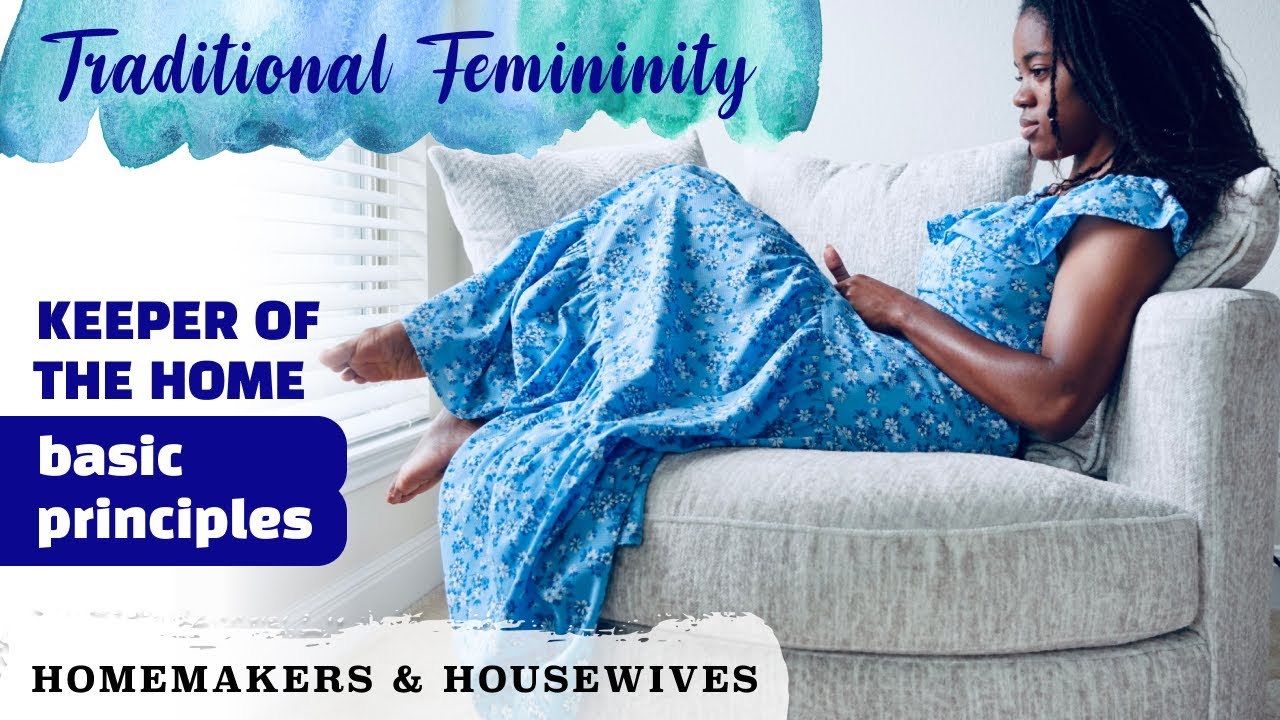 (S2E9) HOW TO BE A GOOD HOMEMAKER | Traditional • Femininity • Black • Women | ft. Floral Maxi Dress