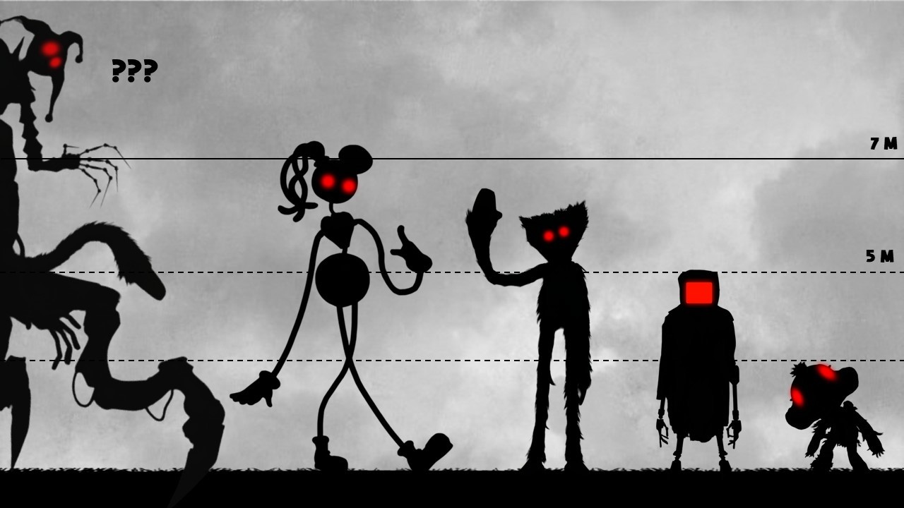 How BIG is THE PROTOTYPE | Size Comparison (Poppy Playtime Chapter 5)