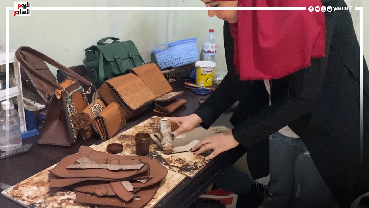 حكاية فريدة.. سابت التدريس واشتغلت في الجلود: حلمي ابني مصنع عالمي