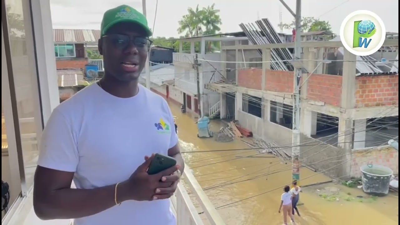 🔴 Santa Bárbara de Iscuandé clama por ayuda: El 70% del casco urbano afectado por las inundaciones 🔴