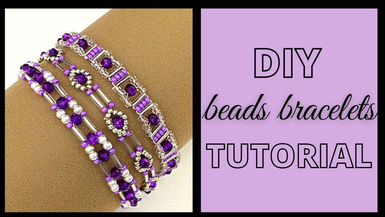 beading designs for diy bracelets. beginner patterns-easy beading tutorial