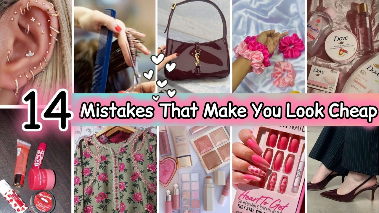 14 Mistakes That Make you Look Cheap | Stop Looking Cheap❌