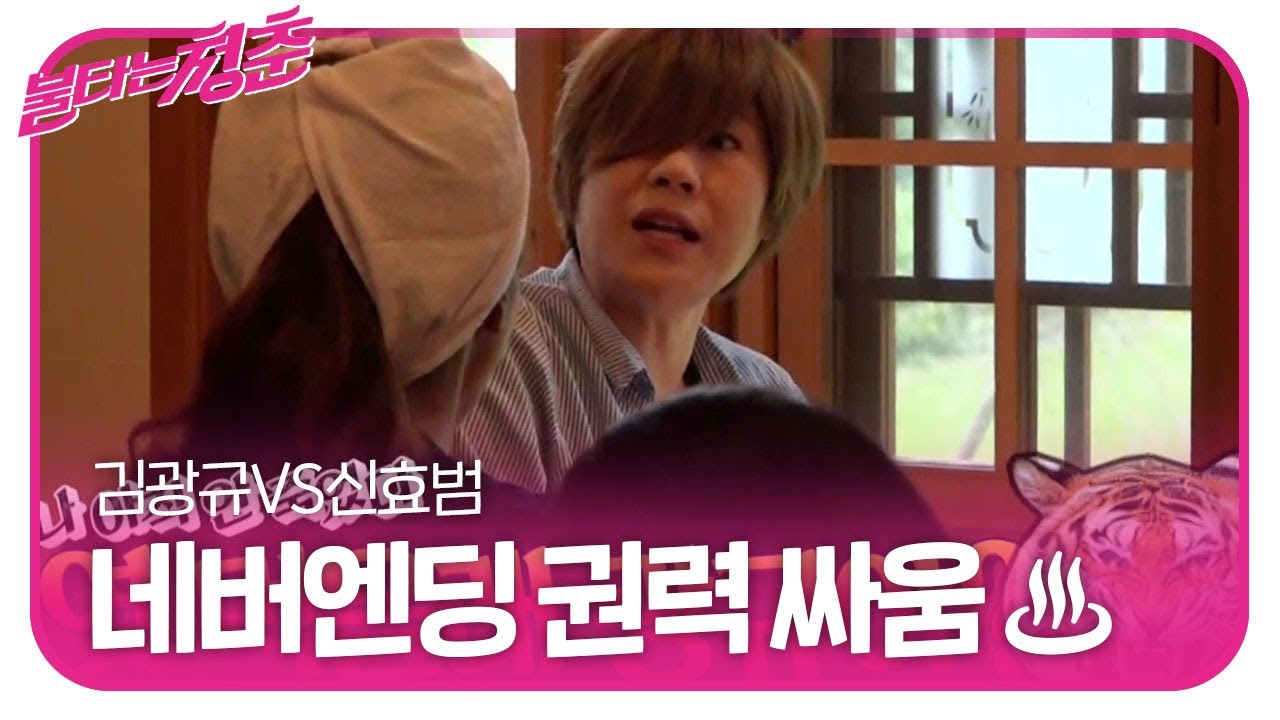 김광규 VS 신효범, 끝나지 않는 권력싸움♨ ㅣ불타는 청춘(Young Fire)ㅣSBS ENTER.