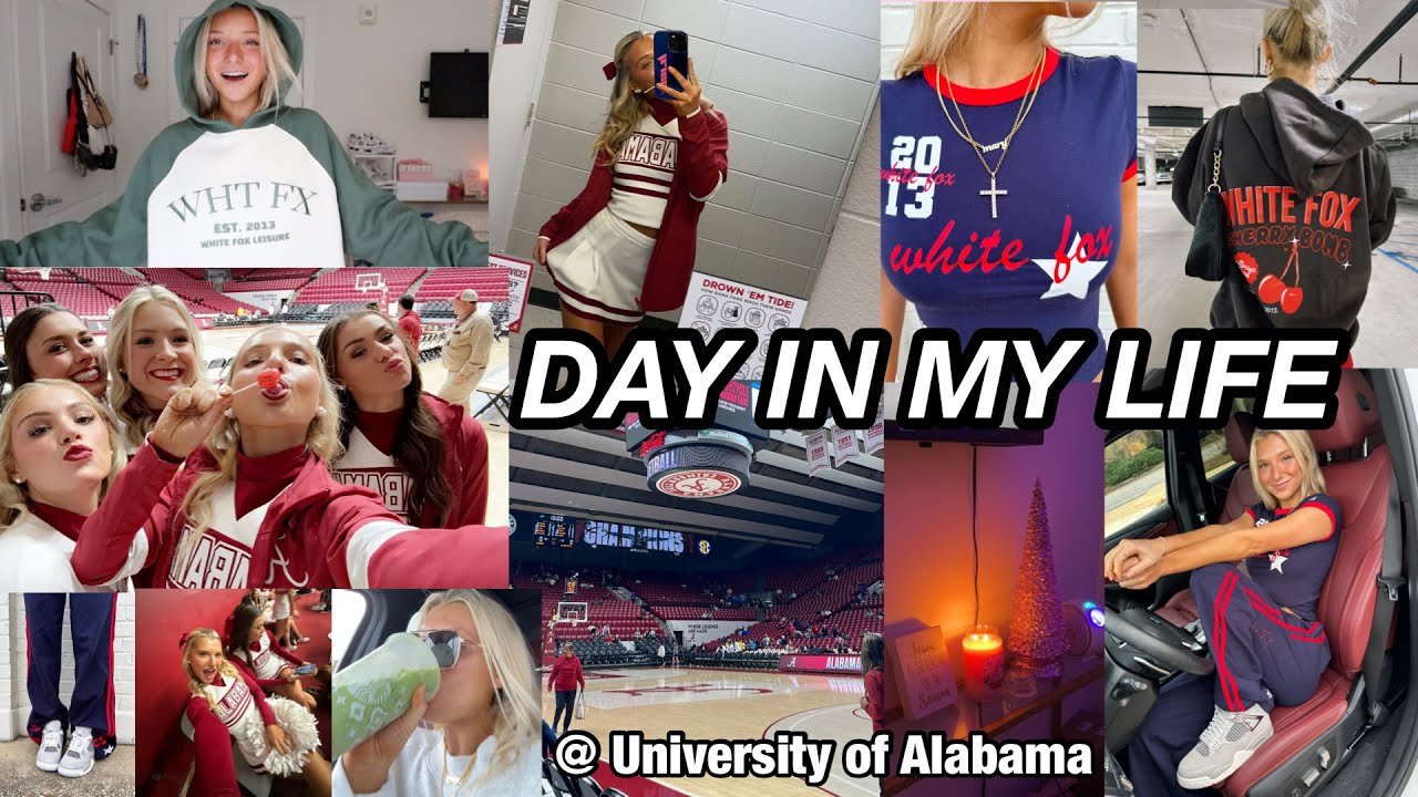 Day in My Life Vlog | Alabama Cheerleader