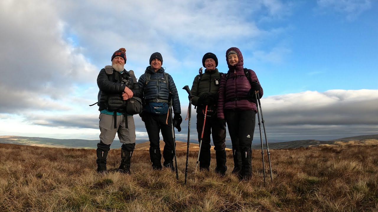 BLEASE FELL  RODGER HOWE POWSON KNOTT HARE SHAW TEBAY FELL KNOTT AND WEATHER HILL 10thDec2024