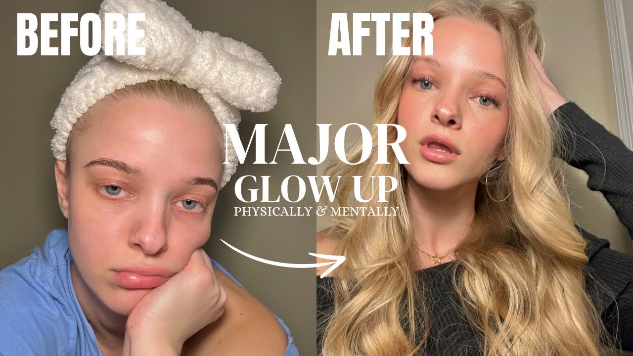 glowing up mentally and physically