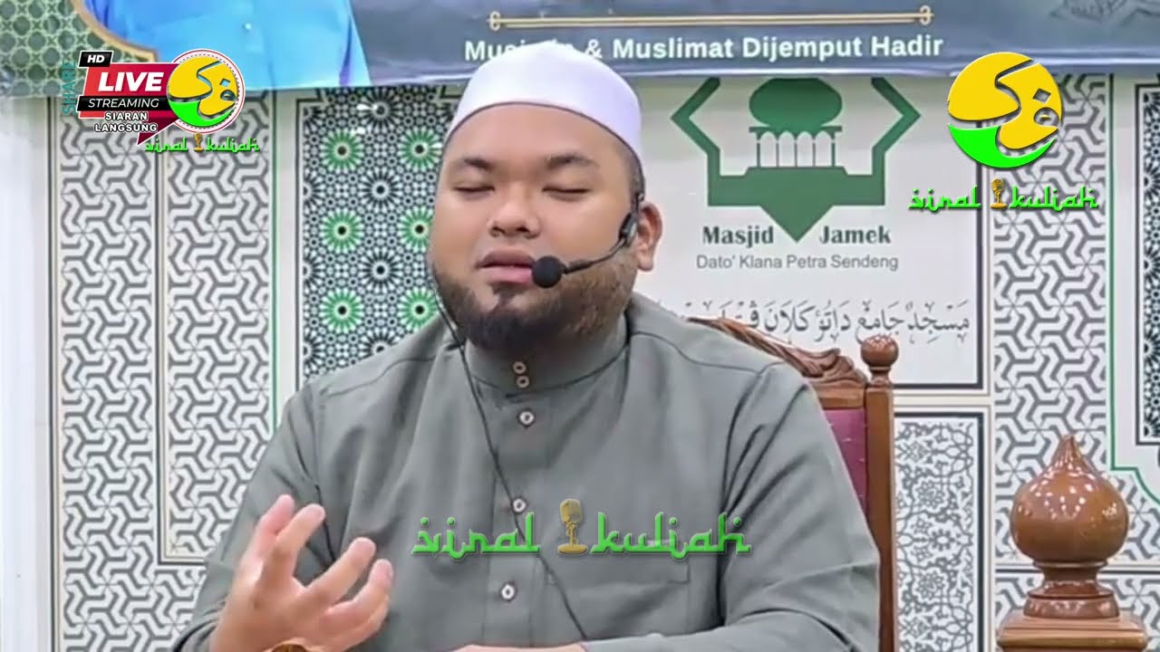 Tidak ada daya dan kekuatan kecuali dengan pertolongan ALLAH TAALA ~  Ustaz Muhammad Muqri