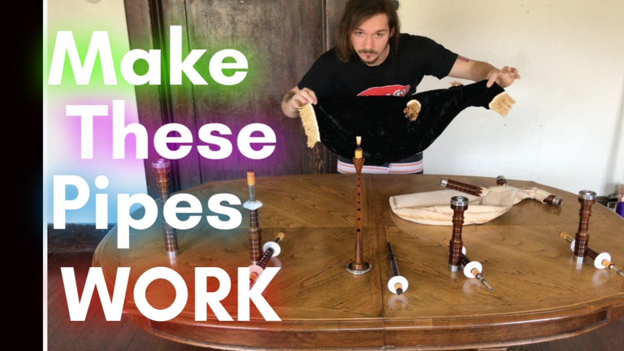 Making these $200 Pakistani Bagpipes WORK (Part 1)