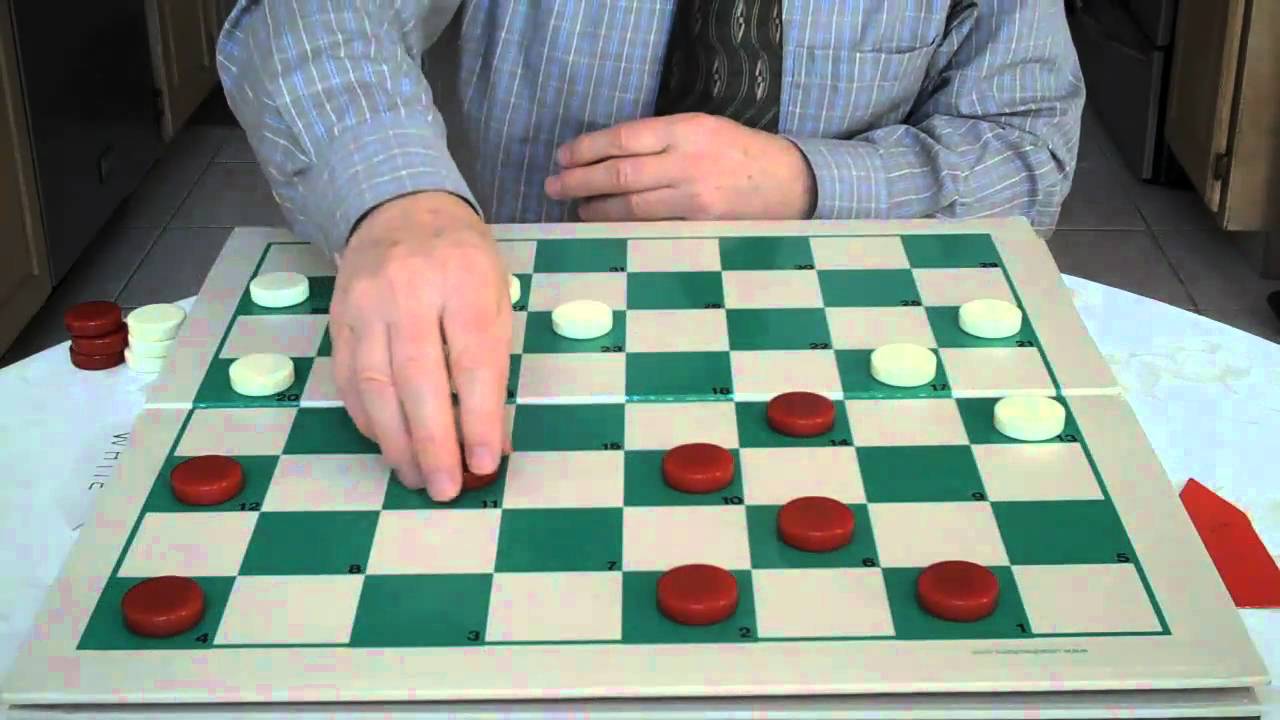 THE DENNY MASTER OPENING...CHECKERS AND DRAUGHTS