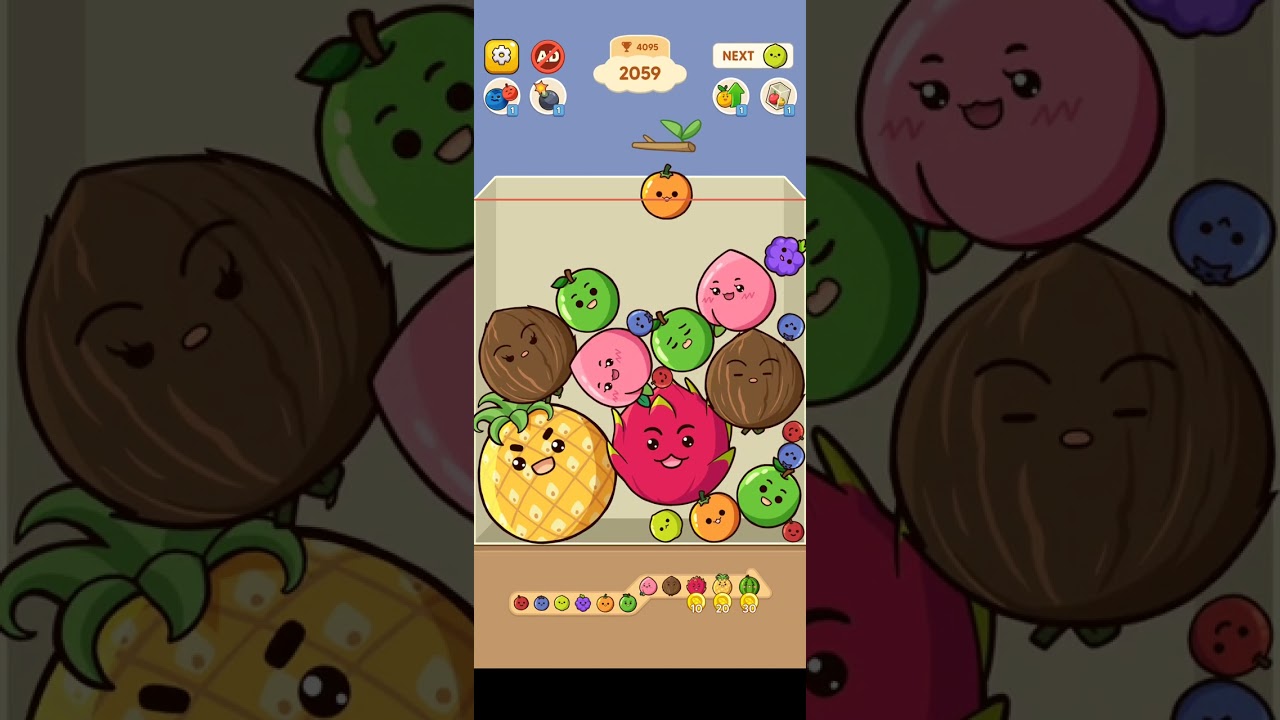 How to make Watermelon| Fruit Merge| Strategies | Gameplay #gaming #watermelon #gameplay #how 