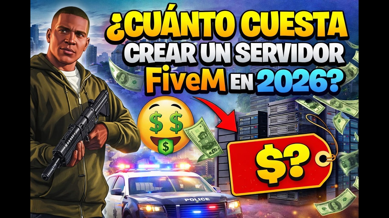 &iquest;CU&Aacute;NTO CUESTA CREAR UN SERVIDOR DE FiveM EN 2026? 💸 Precio REAL