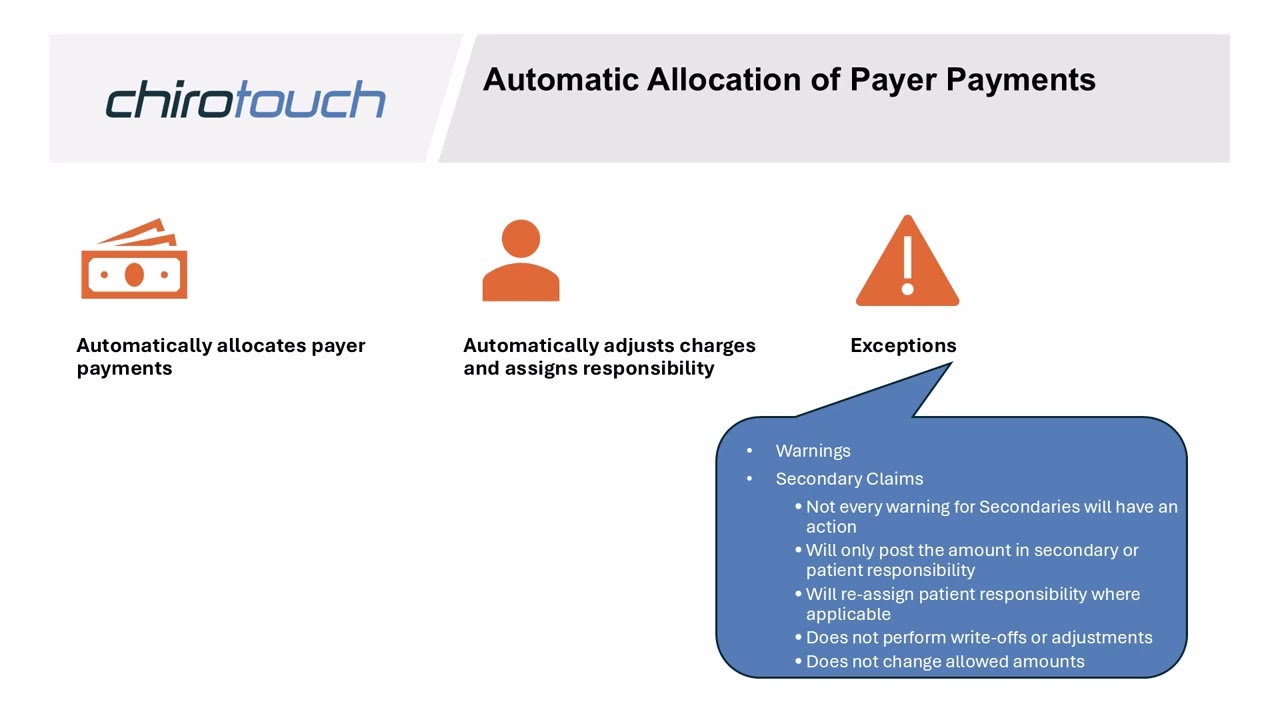 Mastering Payer Payment Allocations in ChiroTouch Cloud