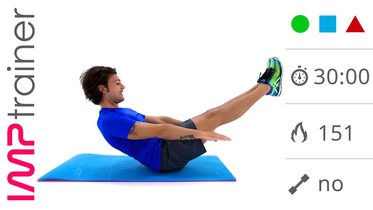 30 Minuti - Core Stability & Addominali - Esercizi In Piedi E A Terra