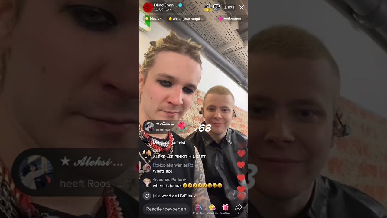 Blind Channel Tiktok live 14-04-2023