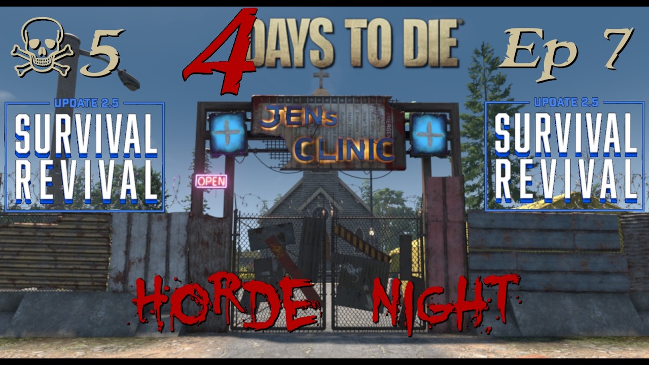 Survival Revival Part 7: Horde day base building