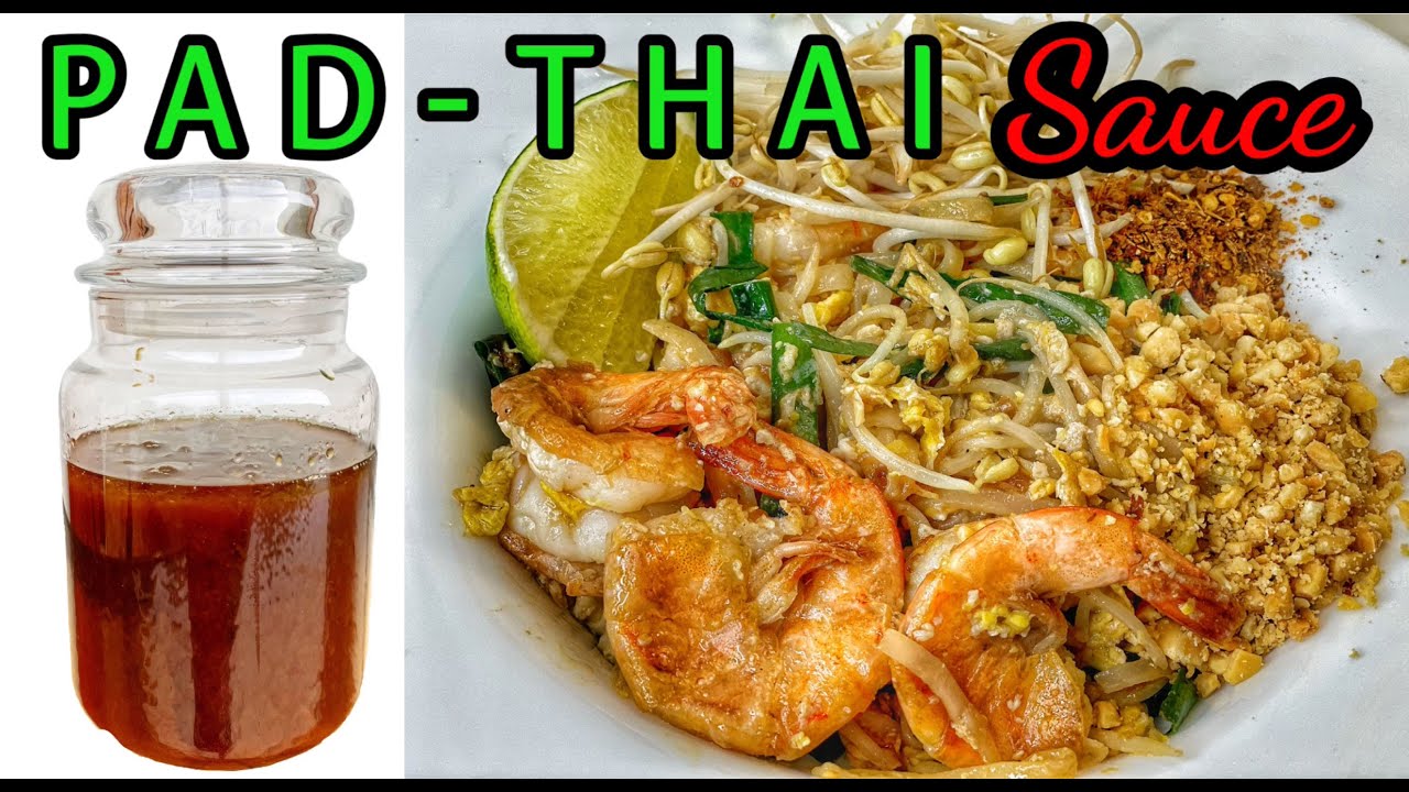 My Best Pad-Thai Sauce, No palm sugar ซอสผัดไทยสูตรเป๊ะ และง่าย ไม่ใช้น้ำตาลปี๊บ Eng-Th