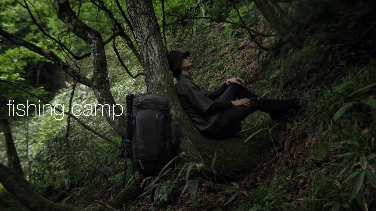 ［釣りキャンプ］〜熊のいる森で二泊三日の源流遡行〜part2