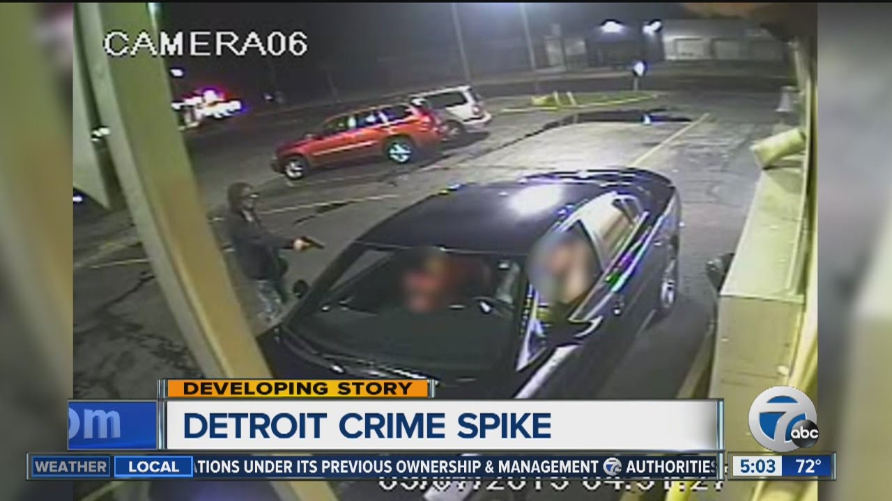 Detroit crime spike