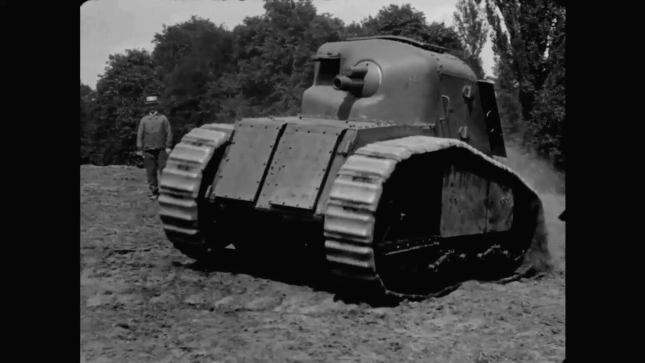 Char Peugeot Trials, September 1918 | Speed Corrected & Speculative Audio