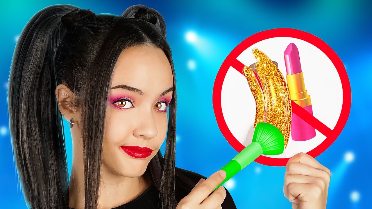 MAKE-UP IN DEN CLUB SCHMUGGELN || Simple Make-up-Schmuggel-Tricks fürs Konzert auf 123 GO! SCHOOL