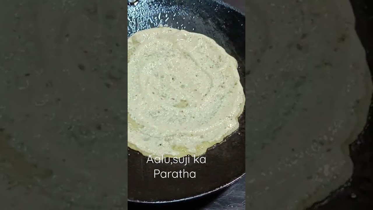 Aalu, suji ka ( chilla) pratha #cooking#sudesh kumari 💕