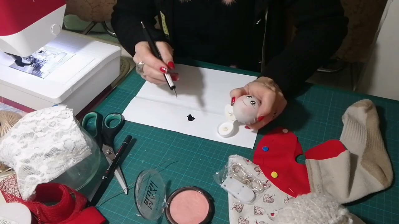 80🎀#Bambola sul barattolo#ProgettoSan Valentino#Festa della mamma#cartamodellogratuito